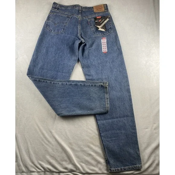 Vtg 90s USA Made Levi's 515 Relaxed Fit NWT 35x34 Deadstock American Workwear